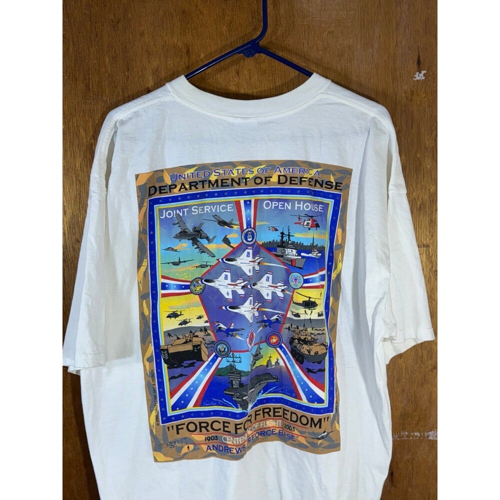 2003 Department Of Defense Andrews Air Force Base Open House Shirt XL - Picture 7 of 10